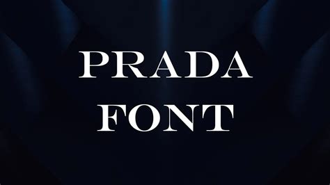 prada schrift generator|prada font generator free.